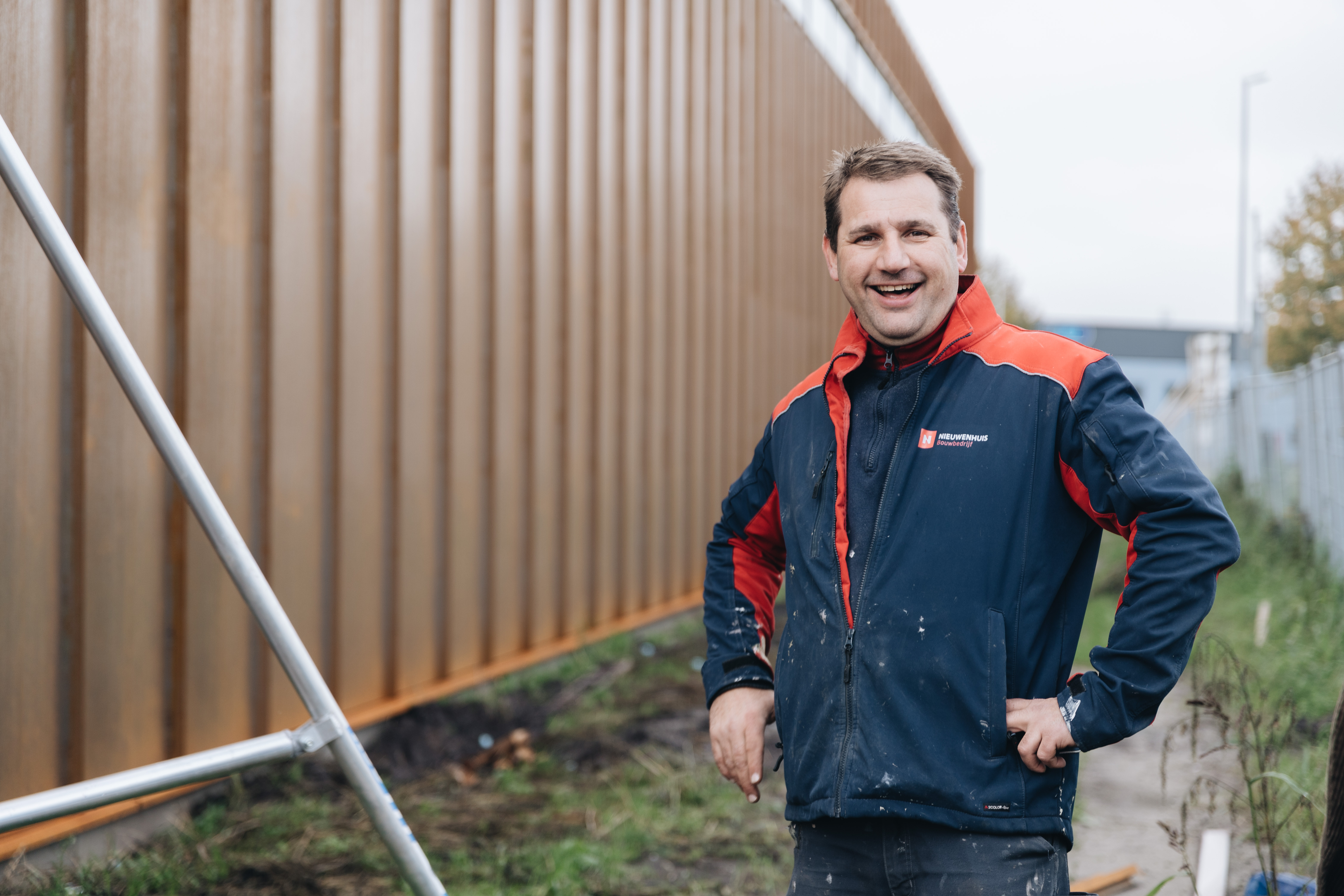 Opleveren van het bedrijfspand